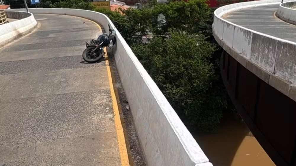 O veículo da vítima