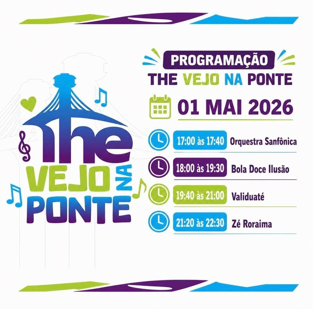 Ponte Estaiada vira palco de festival no feriado em Teresina