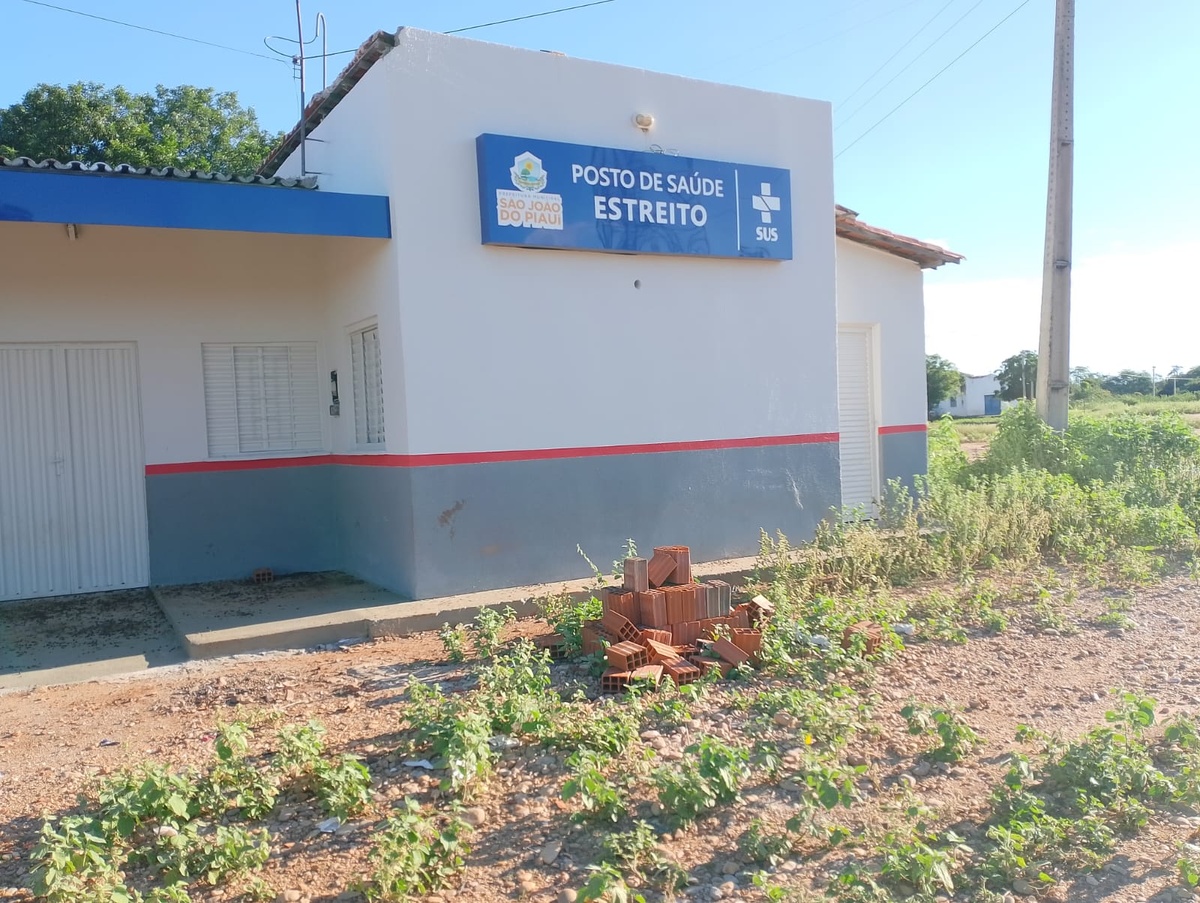 Posto de saúde fechado após reforma gera queixas de moradores no interior do Piauí