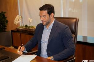 Presidente da CBF, Samir Xaud (Foto: Divulgação / CBF)