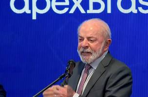 Presidente Lula discursou na abertura do estande brasileiro na Feira Industrial de Hannover (Foto: Reprodução/Youtube)