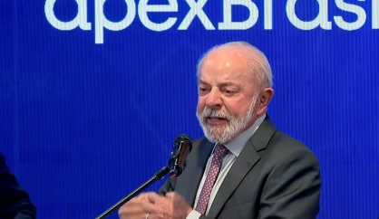 Presidente Lula discursou na abertura do estande brasileiro na Feira Industrial de Hannover