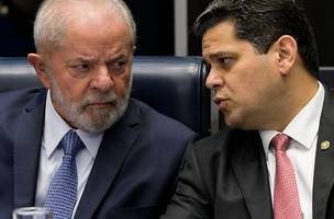 Presidente Lula e presidente do Senado, Davi Alcolumbre (Foto: Reprodução)