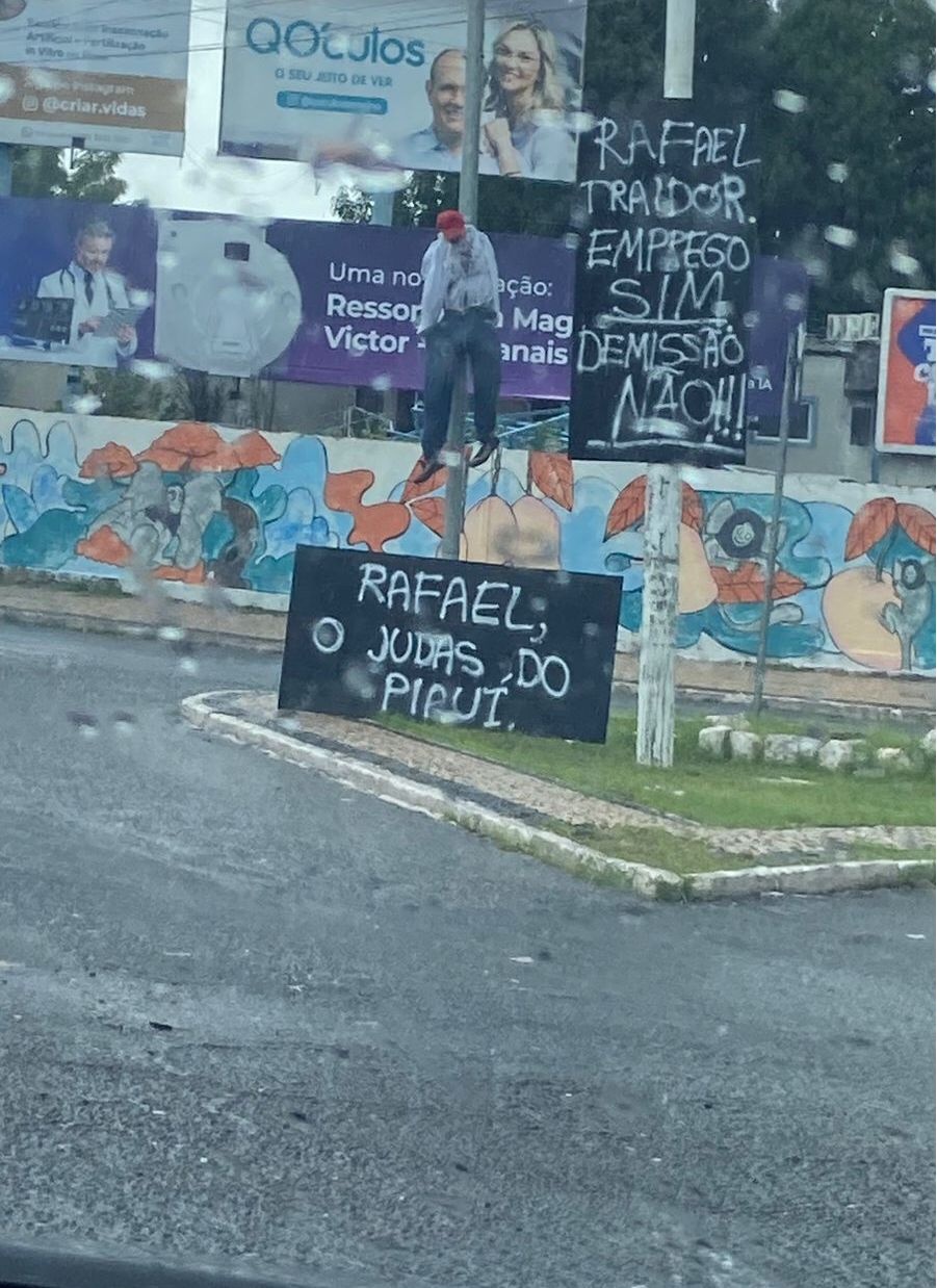 Rafael, o judas segundo os demitidos da Agespisa