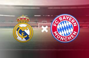 Real Madrid x Bayern de Munique (Foto: Editoria de Arte)