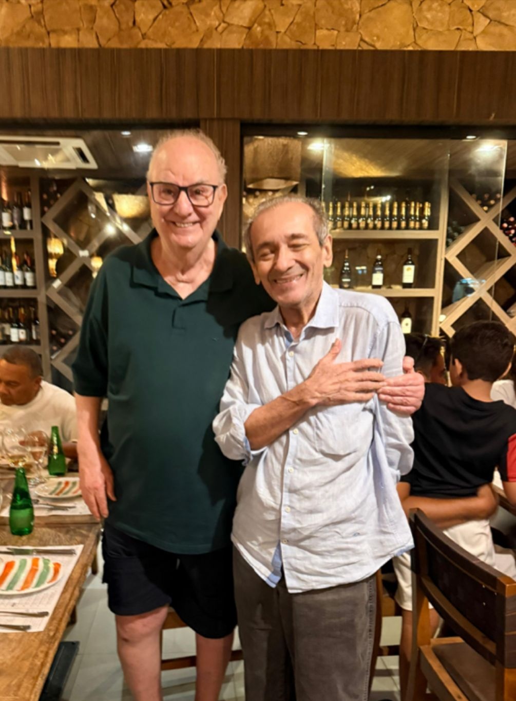 Reynaldo França e Ari Azevedo - 56 anos depois