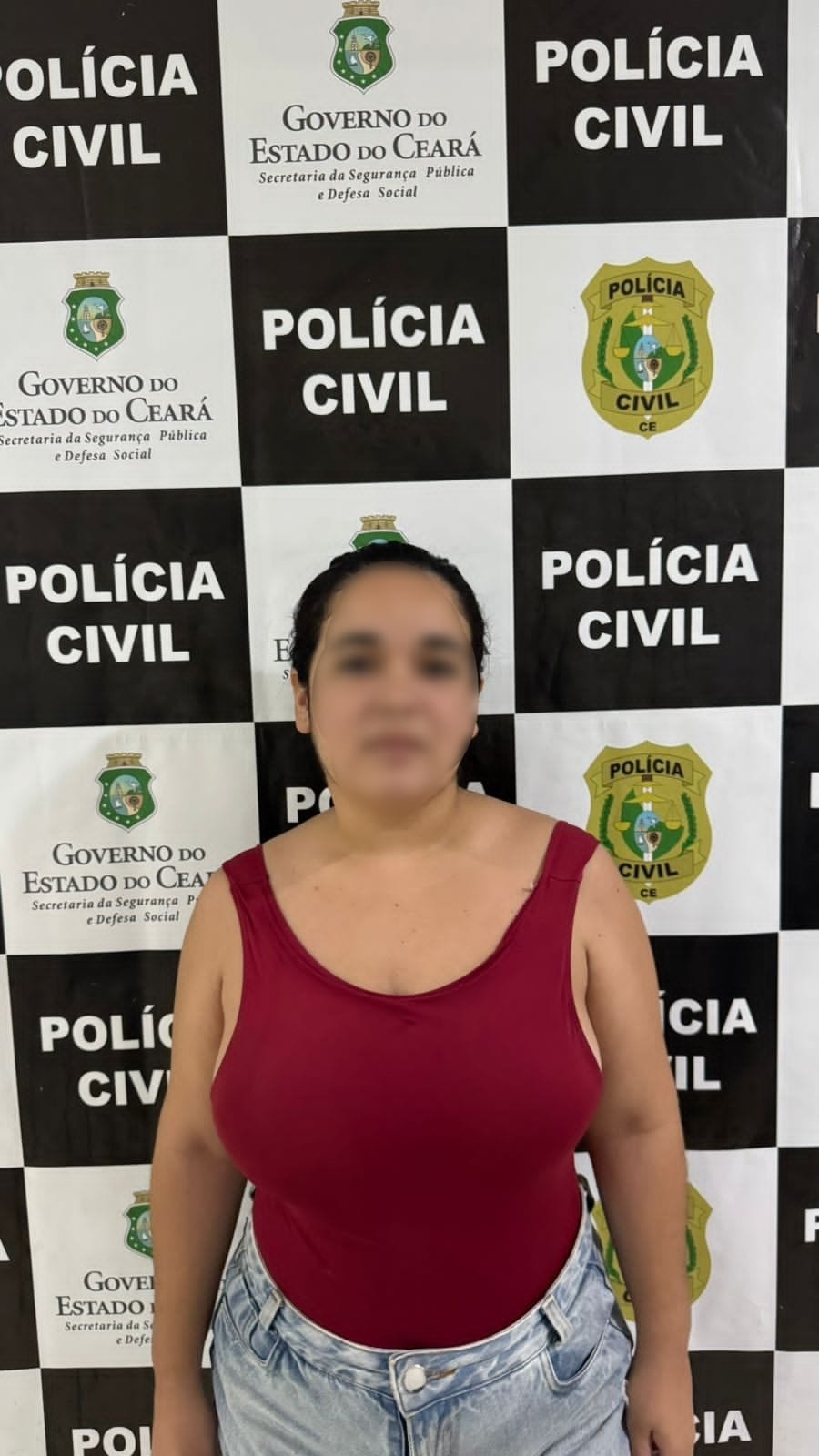 Suspeita foi detida em Fortaleza