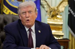 Trump anuncia envio de navios e eleva tensão no Estreito de Ormuz (Foto: Alex Wong/Getty Images)