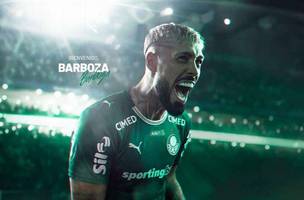 Alexander Barboza foi anunciado nesta sexta-feira (22) (Foto: Divulgação / Palmeiras)
