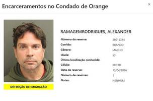 Alexandre Ramagem (Foto: Divulgação/Orange County Incarcerations)