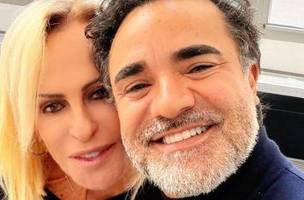 Ana Maria Braga está curtindo companhia do marido, Fábio Arruda (Foto: Instagram/@anamariabraga)