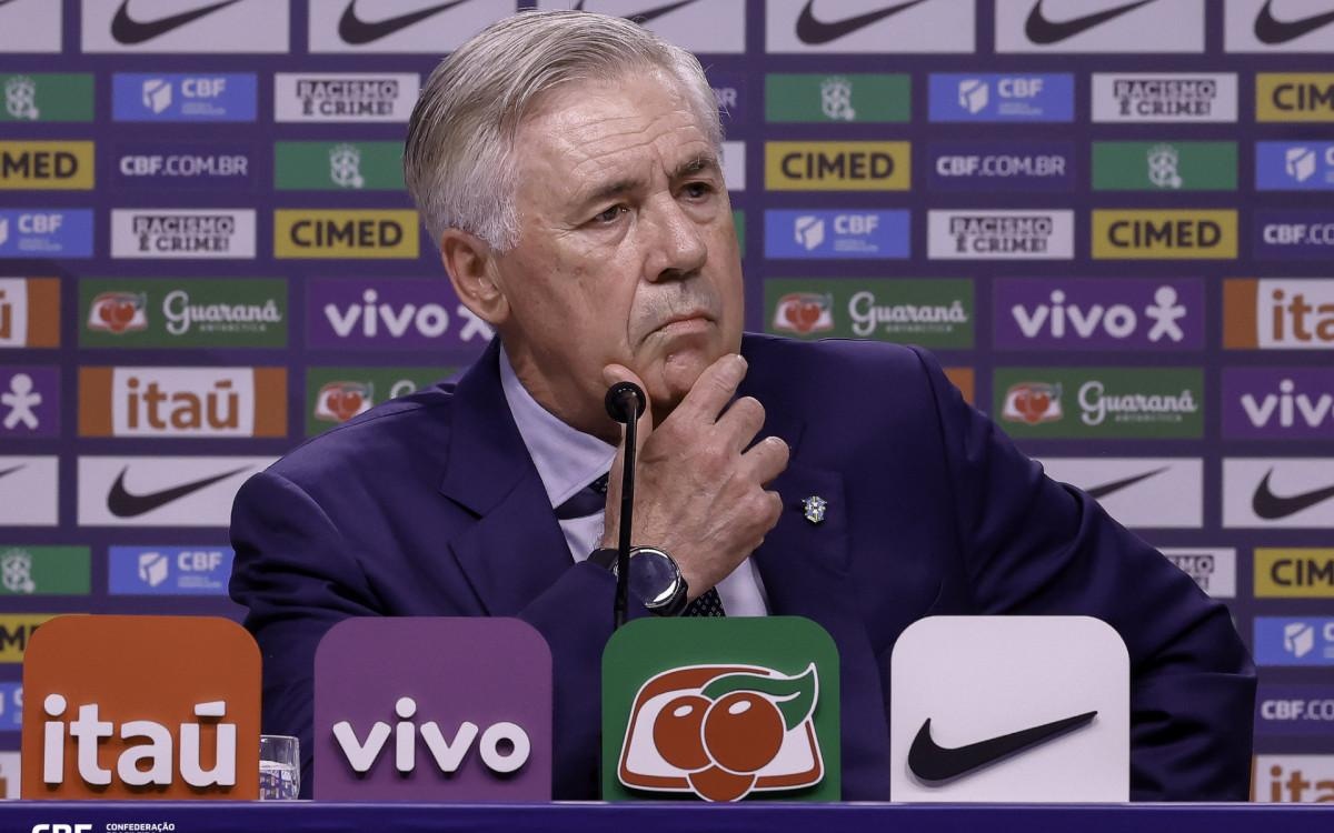 Ancelotti fará a convocação no próximo dia 18