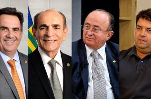 Candidatos ao senado que lideram em Parnaíba (Foto: Reprodução)