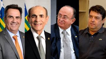 Candidatos ao senado que lideram em Parnaíba (Foto: Reprodução)
