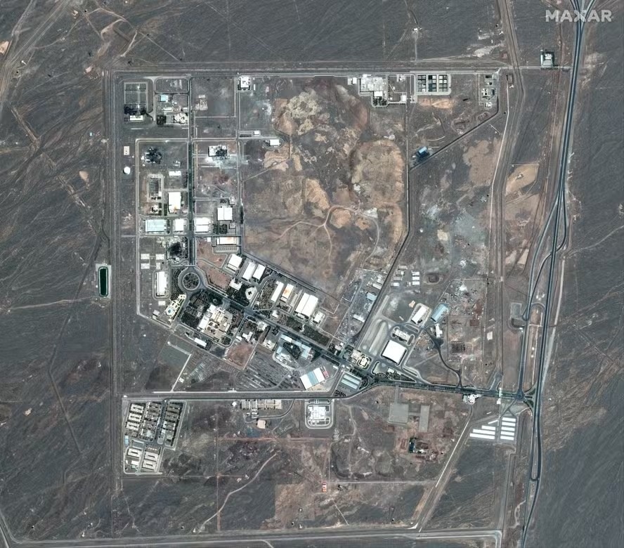 Centro de energia nuclear do Irã em Natanz