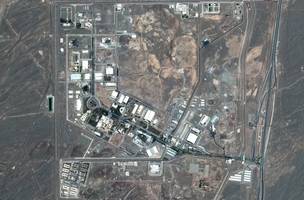 Centro de energia nuclear do Irã em Natanz (Foto: AFP PHOTO / MAXAR TECHNOLOGIES)