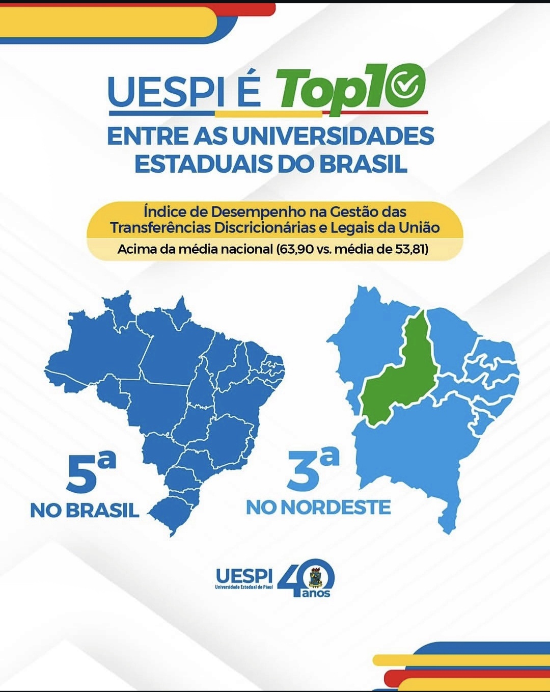 Desempenho coloca universidade entre as mais eficientes do país na gestão de recursos