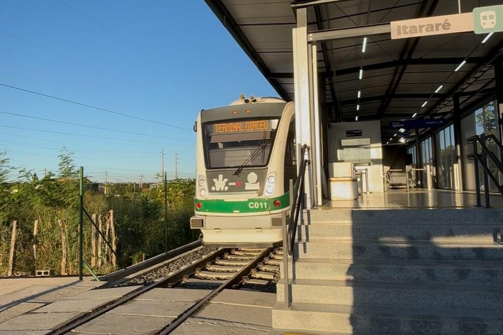 Estação de metrô do Itararé, na Zona Sudeste de Teresina