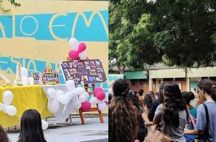 Estudante de jornalismo que morreu em acidente no RJ é homenageada por colegas e professores na UFPI (Foto: Vitória Bacelar/g1)