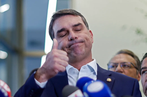 Flávio Bolsonaro (Foto: Sergio Lima/AFP)