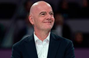 Gianni Infantino, presidente da Fifa (Foto: Karim JAAFAR / AFP)
