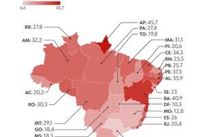 Infográfico elaborado em 25/05/2026 (Foto: Atlas da violência (Ipea e FBSP))