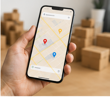 Localização pelo celular