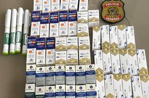 Medicamentos ilegais foram apreendidos (Foto: Divulgação/Polícia Federal)