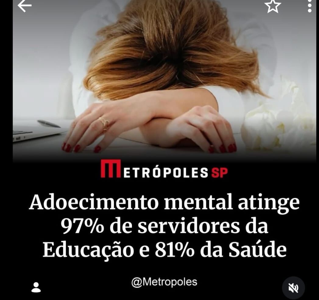 Metrópoles adoecimento mental