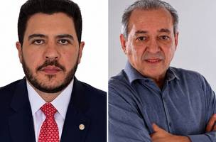 O deputado federal Jadyel Alencar e o jornalista de Arimateia Azevedo (Foto: Reprodução/AZ)