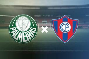 Palmeiras x Cerro Porteño (Foto: Editoria de Arte)
