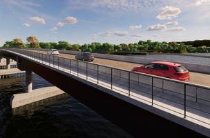 Projeto da nova ponte prevê melhoria no trânsito da zona Norte de Teresina. (Foto: SDU Norte)