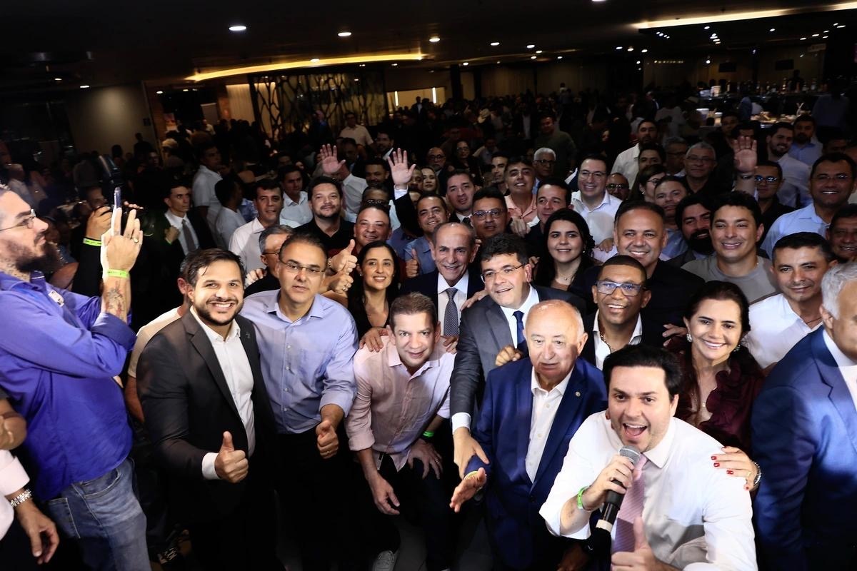… que cobtou ate com a presença do governador Rafael.