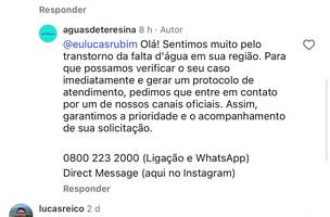 Reclamações dos moradores (Foto: Reprodução)