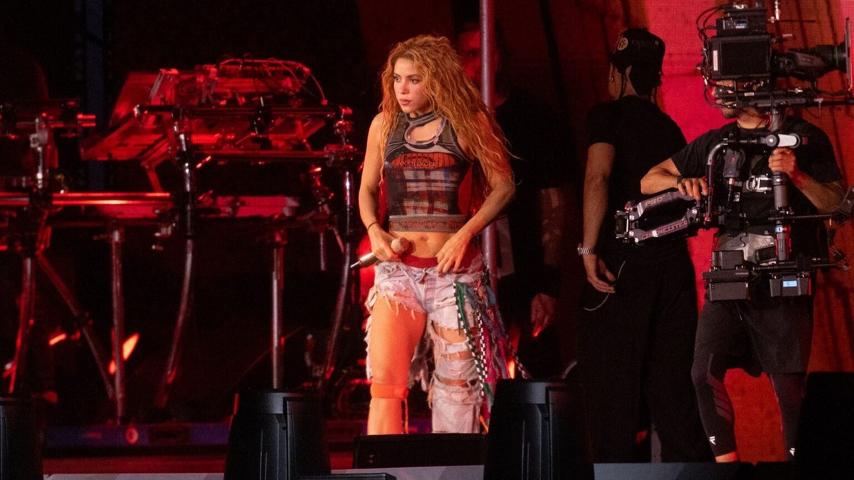 Shakira em show no Rio de Janeiro