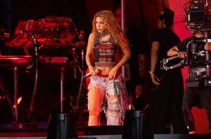 Shakira em show no Rio de Janeiro (Foto: Reprodução/ Brazil News)