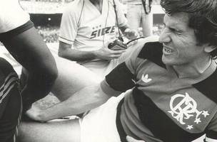 Zico em 1981. Seis anos antes, sua carreira poderia ter sido interrompida por conta de um lance na partida entre Flamengo e Tiradentes-PI pelo Campeonato Brasileiro de 1975 (Foto: Agência O Globo)