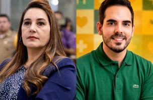 Ana Fidelis e Marcos Aurelio Sampaio (Foto: Reprodução/ Montagem Portal AZ)