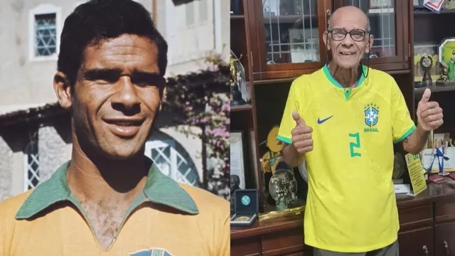 Brito, zagueiro titular da Seleção Brasileira da Copa do Mundo de 1970