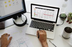 Conceito de programação de agenda do planejador de calendário (Foto: Magnific)