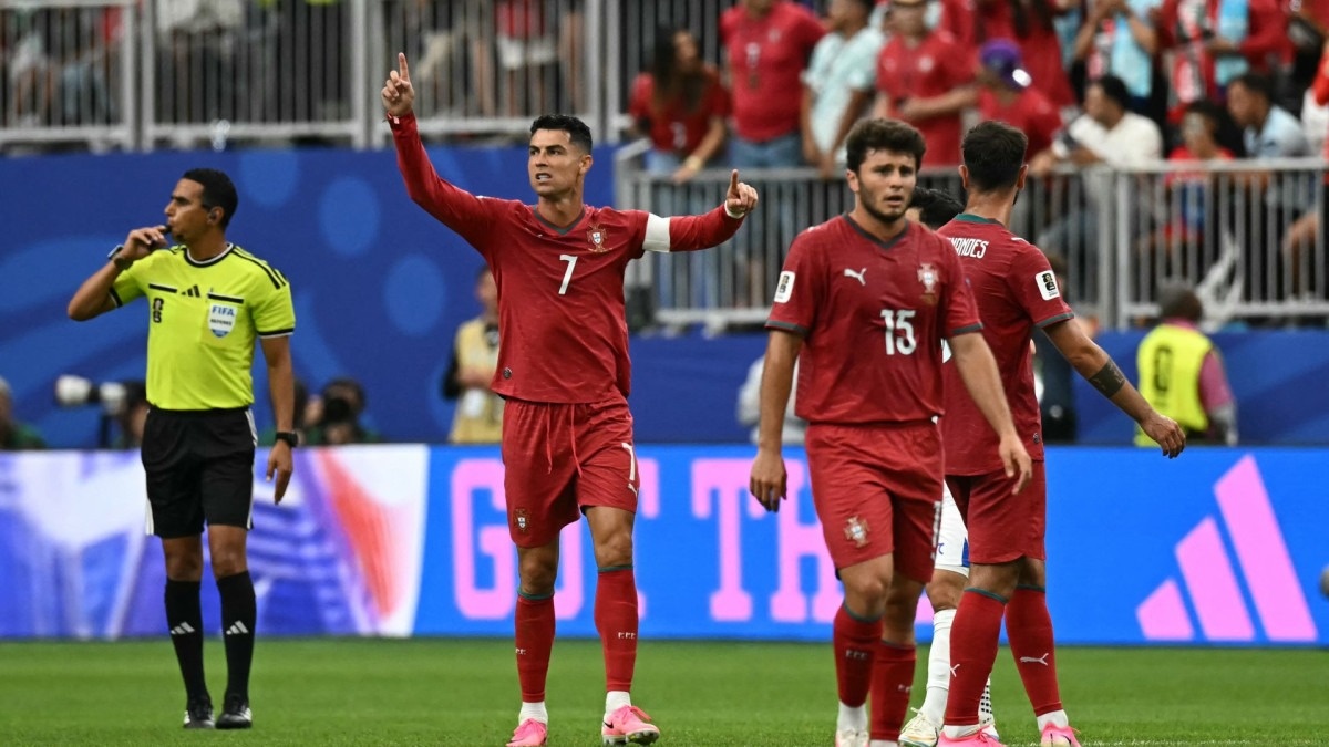 Cristiano Ronaldo entra em campo neste sábado