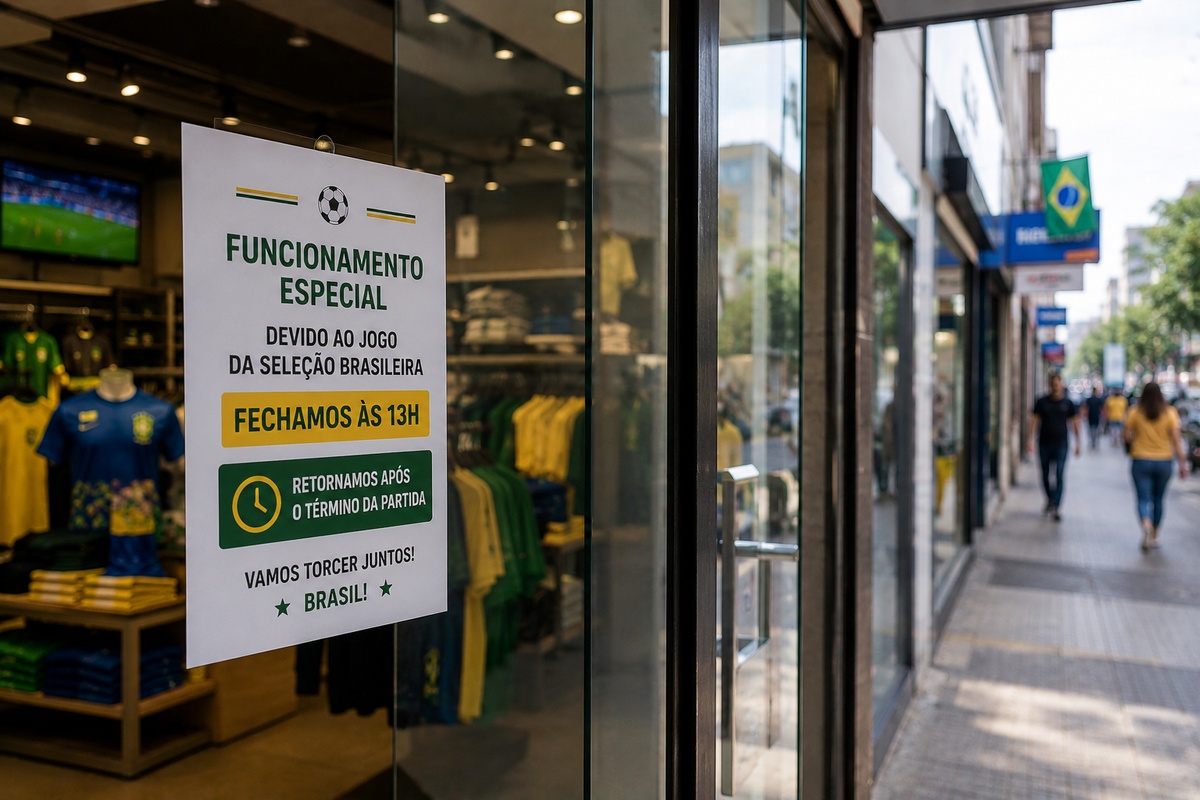 Dia de jogo do Brasil
