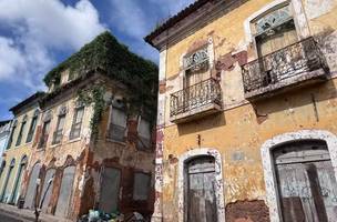 Imóveis históricos sob risco reacendem debate sobre preservação em São Luís. (Foto: Reprodução)