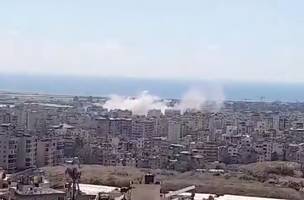 Israel bombardeia Beirute pela primeira vez após nova trégua (Foto: Reprodução/X)