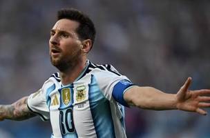 Messi marca e se torna o maior artilheiro da história das Copas do Mundo. (Foto: Reprodução)