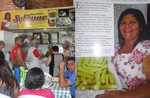 Morre Solimar do Bolo Frito, do Mercado do Mafuá, em Teresina (Foto: Gilcilene Araújo - g1 / Redes sociais)