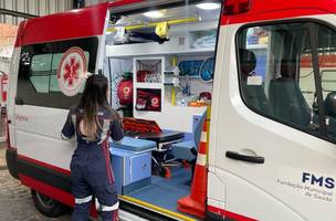 Nova viatura do SAMU começará a operar em julho com foco em emergências relacionadas à saúde mental. (Foto: FMS)