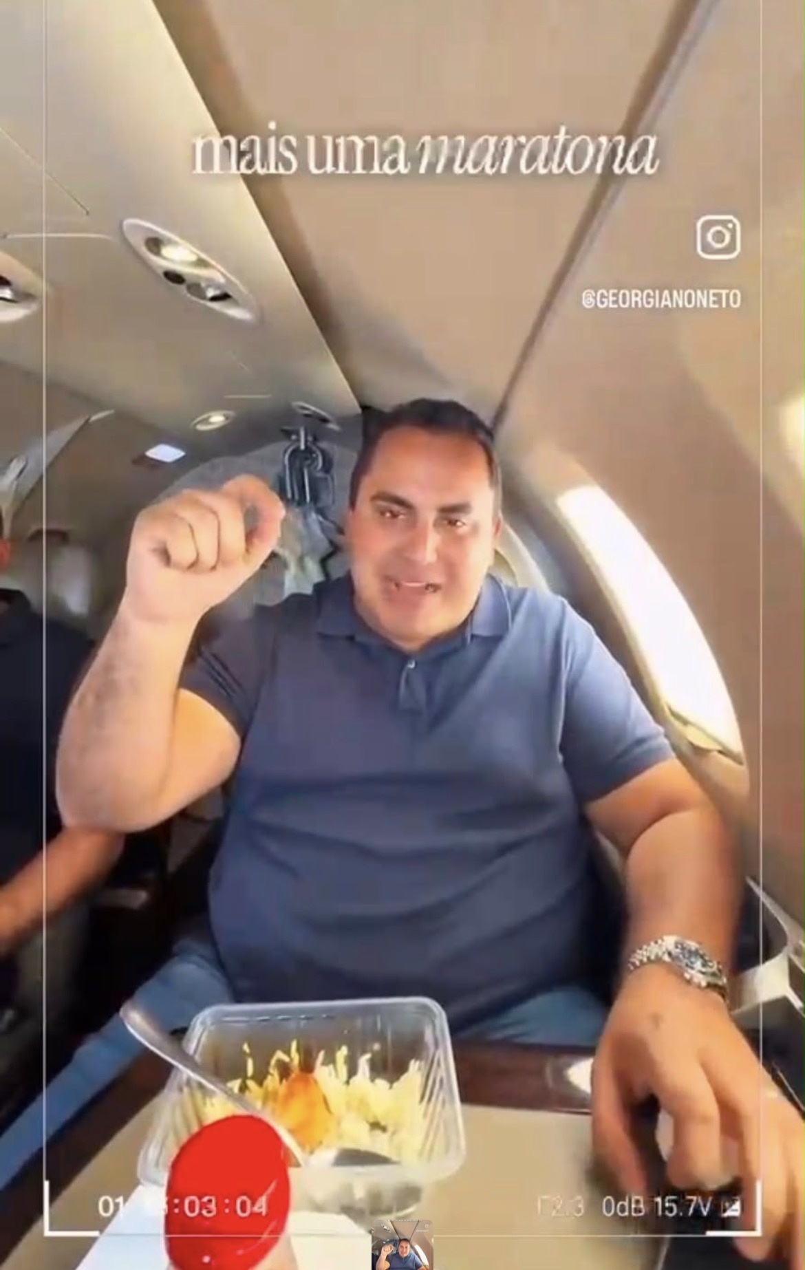 O deputado Georgiano ganhou fama na Asselbleia pela concentração dos negócios do pai que foram ao vento