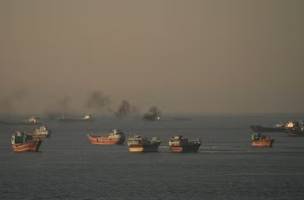 Operação da ONU busca liberar navios e retirar marinheiros retidos no Golfo Pérsico. (Foto: Reprodução)