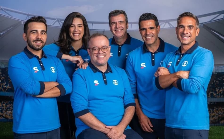 Time da transmissão da TV Globo na Copa do Mundo